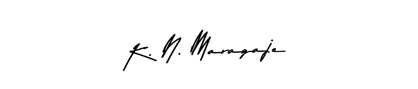 You can use this online signature creator to create a handwritten signature for the name K. N. Maragaje. This is the best online autograph maker. K. N. Maragaje signature style 9 images and pictures png