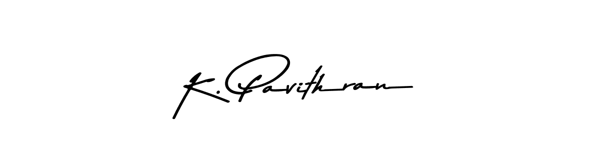 Also we have K. Pavithran name is the best signature style. Create professional handwritten signature collection using Asem Kandis PERSONAL USE autograph style. K. Pavithran signature style 9 images and pictures png