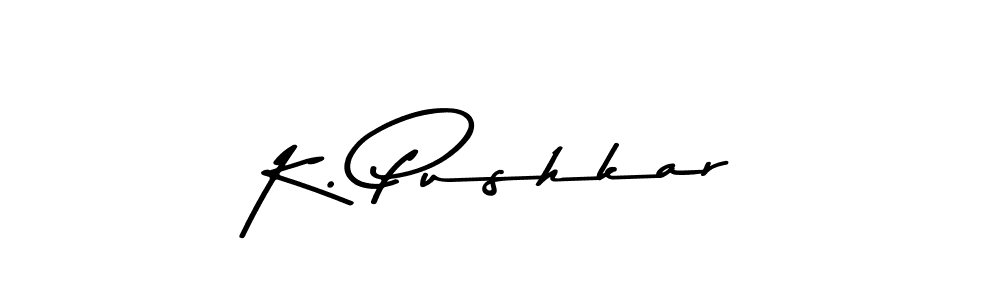 Make a beautiful signature design for name K. Pushkar. Use this online signature maker to create a handwritten signature for free. K. Pushkar signature style 9 images and pictures png