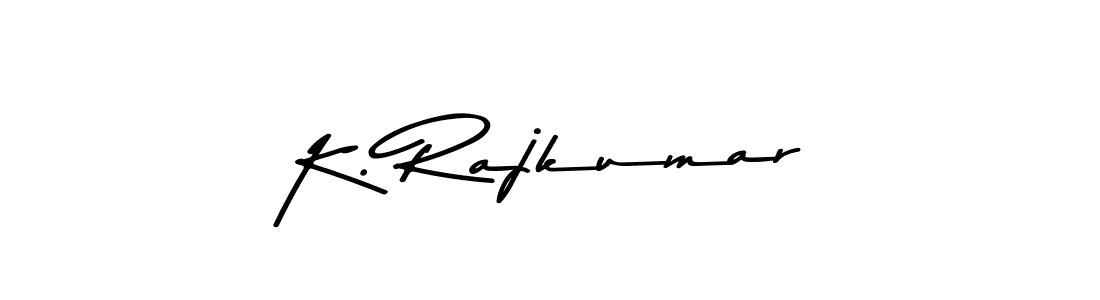 Make a beautiful signature design for name K. Rajkumar. Use this online signature maker to create a handwritten signature for free. K. Rajkumar signature style 9 images and pictures png