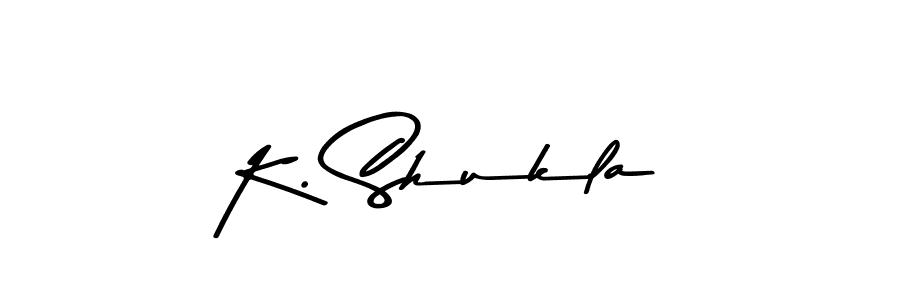 Asem Kandis PERSONAL USE is a professional signature style that is perfect for those who want to add a touch of class to their signature. It is also a great choice for those who want to make their signature more unique. Get K. Shukla name to fancy signature for free. K. Shukla signature style 9 images and pictures png