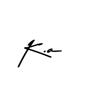 Here are the top 10 professional signature styles for the name K.a. These are the best autograph styles you can use for your name. K.a signature style 9 images and pictures png