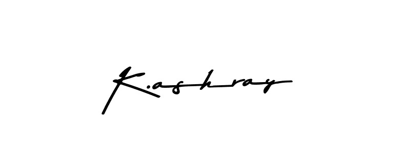 Also You can easily find your signature by using the search form. We will create K.ashray name handwritten signature images for you free of cost using Asem Kandis PERSONAL USE sign style. K.ashray signature style 9 images and pictures png