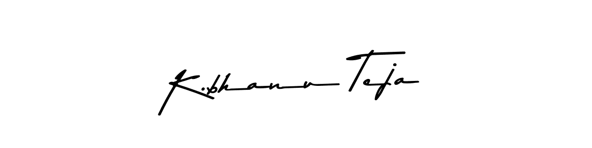 Use a signature maker to create a handwritten signature online. With this signature software, you can design (Asem Kandis PERSONAL USE) your own signature for name K.bhanu Teja. K.bhanu Teja signature style 9 images and pictures png