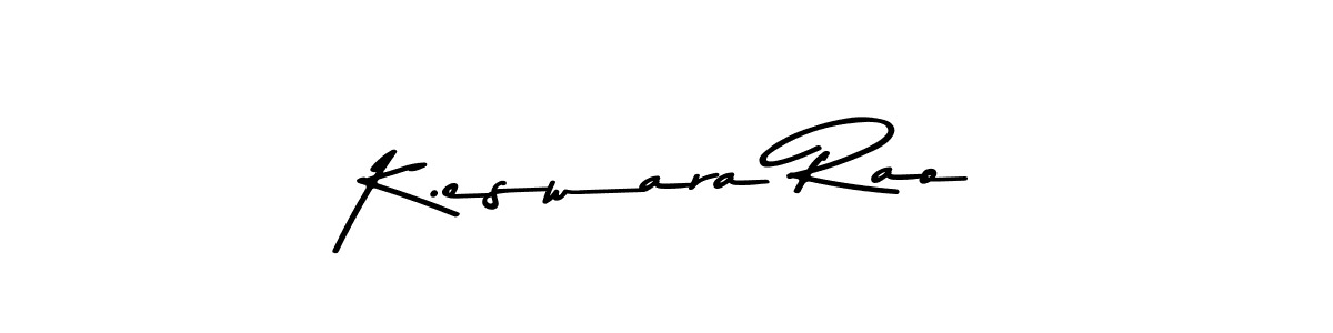 Design your own signature with our free online signature maker. With this signature software, you can create a handwritten (Asem Kandis PERSONAL USE) signature for name K.eswara Rao. K.eswara Rao signature style 9 images and pictures png