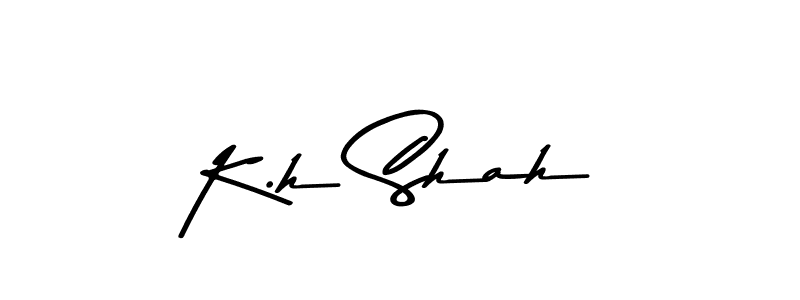 Here are the top 10 professional signature styles for the name K.h Shah. These are the best autograph styles you can use for your name. K.h Shah signature style 9 images and pictures png