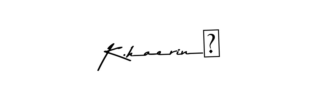 Make a short K.haerin♡ signature style. Manage your documents anywhere anytime using Asem Kandis PERSONAL USE. Create and add eSignatures, submit forms, share and send files easily. K.haerin♡ signature style 9 images and pictures png