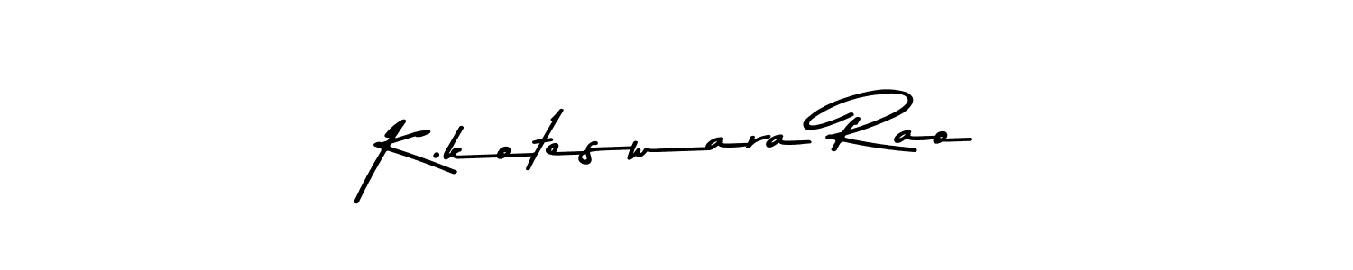 if you are searching for the best signature style for your name K.koteswara Rao. so please give up your signature search. here we have designed multiple signature styles  using Asem Kandis PERSONAL USE. K.koteswara Rao signature style 9 images and pictures png