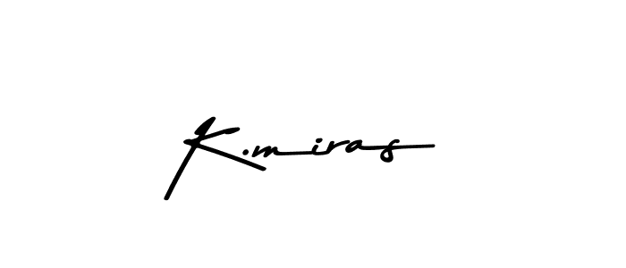 This is the best signature style for the K.miras name. Also you like these signature font (Asem Kandis PERSONAL USE). Mix name signature. K.miras signature style 9 images and pictures png