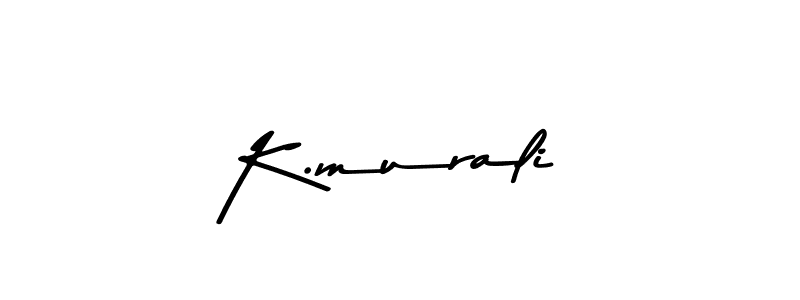 if you are searching for the best signature style for your name K.murali. so please give up your signature search. here we have designed multiple signature styles  using Asem Kandis PERSONAL USE. K.murali signature style 9 images and pictures png