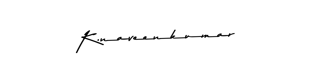 How to make K.naveenkumar signature? Asem Kandis PERSONAL USE is a professional autograph style. Create handwritten signature for K.naveenkumar name. K.naveenkumar signature style 9 images and pictures png