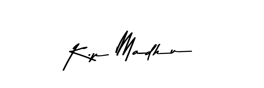 if you are searching for the best signature style for your name K.p Madhu. so please give up your signature search. here we have designed multiple signature styles  using Asem Kandis PERSONAL USE. K.p Madhu signature style 9 images and pictures png