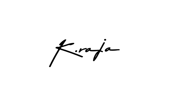 The best way (Asem Kandis PERSONAL USE) to make a short signature is to pick only two or three words in your name. The name K.raja include a total of six letters. For converting this name. K.raja signature style 9 images and pictures png