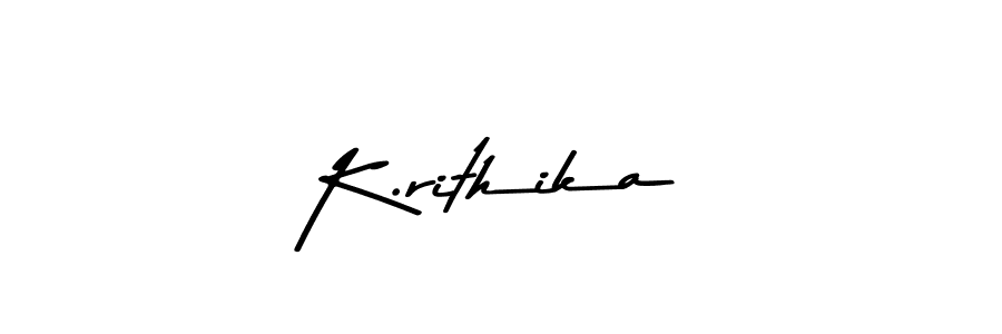 Also we have K.rithika name is the best signature style. Create professional handwritten signature collection using Asem Kandis PERSONAL USE autograph style. K.rithika signature style 9 images and pictures png