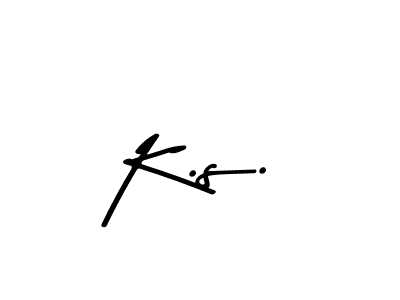 Here are the top 10 professional signature styles for the name K.s.. These are the best autograph styles you can use for your name. K.s. signature style 9 images and pictures png