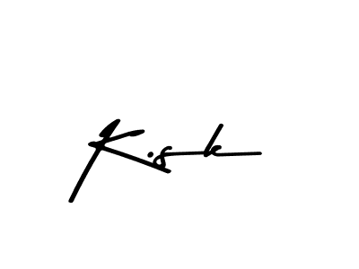 Similarly Asem Kandis PERSONAL USE is the best handwritten signature design. Signature creator online .You can use it as an online autograph creator for name K.sk. K.sk signature style 9 images and pictures png