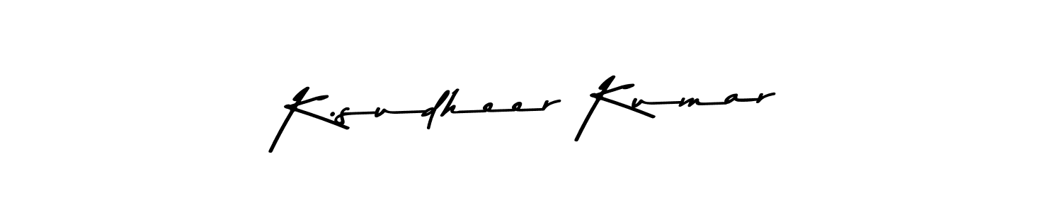 This is the best signature style for the K.sudheer Kumar name. Also you like these signature font (Asem Kandis PERSONAL USE). Mix name signature. K.sudheer Kumar signature style 9 images and pictures png