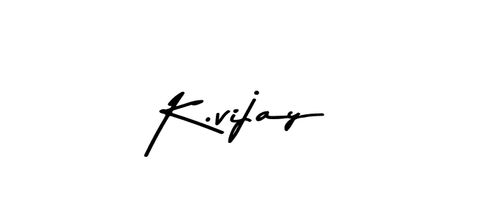 Also we have K.vijay name is the best signature style. Create professional handwritten signature collection using Asem Kandis PERSONAL USE autograph style. K.vijay signature style 9 images and pictures png