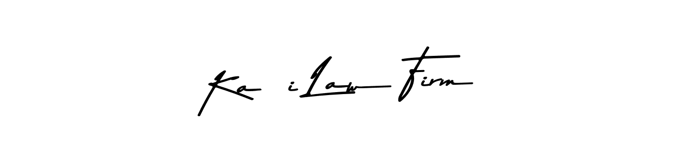 This is the best signature style for the Kaçi Law Firm name. Also you like these signature font (Asem Kandis PERSONAL USE). Mix name signature. Kaçi Law Firm signature style 9 images and pictures png