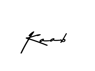 Use a signature maker to create a handwritten signature online. With this signature software, you can design (Asem Kandis PERSONAL USE) your own signature for name Kaab. Kaab signature style 9 images and pictures png