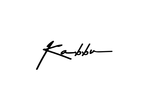 Create a beautiful signature design for name Kabbu. With this signature (Asem Kandis PERSONAL USE) fonts, you can make a handwritten signature for free. Kabbu signature style 9 images and pictures png