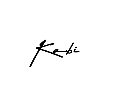 How to make Kabi name signature. Use Asem Kandis PERSONAL USE style for creating short signs online. This is the latest handwritten sign. Kabi signature style 9 images and pictures png