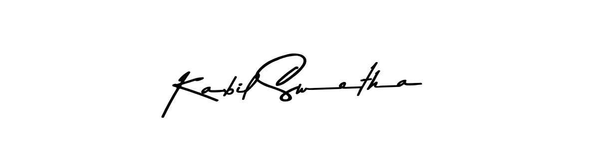 How to make Kabil Swetha signature? Asem Kandis PERSONAL USE is a professional autograph style. Create handwritten signature for Kabil Swetha name. Kabil Swetha signature style 9 images and pictures png