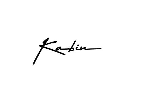 Kabin stylish signature style. Best Handwritten Sign (Asem Kandis PERSONAL USE) for my name. Handwritten Signature Collection Ideas for my name Kabin. Kabin signature style 9 images and pictures png