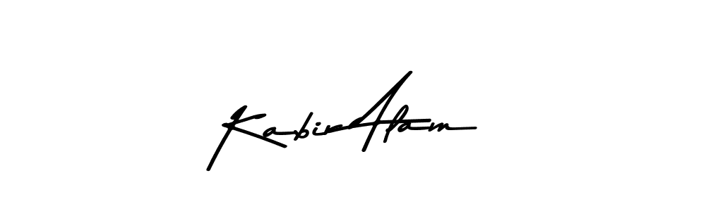 The best way (Asem Kandis PERSONAL USE) to make a short signature is to pick only two or three words in your name. The name Kabir Alam include a total of six letters. For converting this name. Kabir Alam signature style 9 images and pictures png