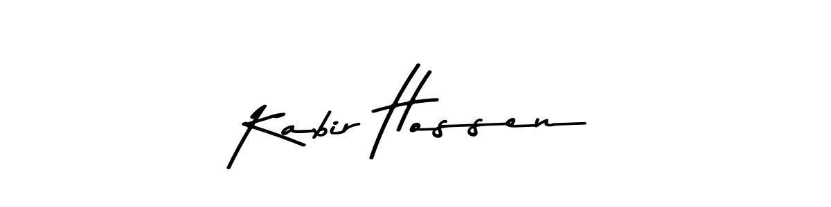How to make Kabir Hossen signature? Asem Kandis PERSONAL USE is a professional autograph style. Create handwritten signature for Kabir Hossen name. Kabir Hossen signature style 9 images and pictures png