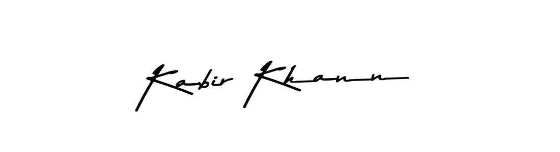 Make a beautiful signature design for name Kabir Khann. With this signature (Asem Kandis PERSONAL USE) style, you can create a handwritten signature for free. Kabir Khann signature style 9 images and pictures png