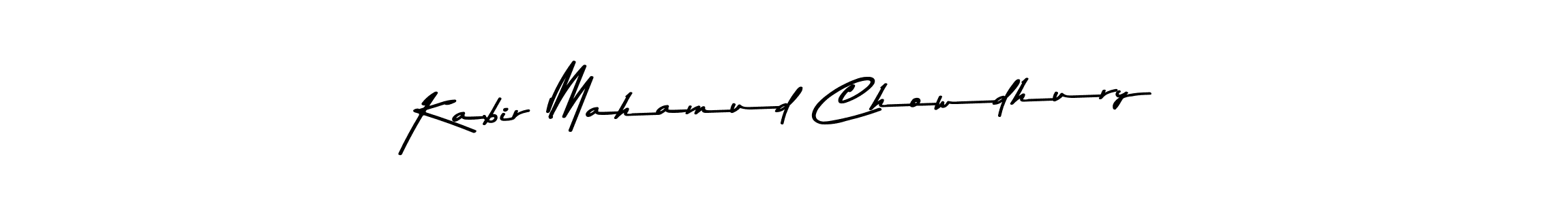 The best way (Asem Kandis PERSONAL USE) to make a short signature is to pick only two or three words in your name. The name Kabir Mahamud Chowdhury include a total of six letters. For converting this name. Kabir Mahamud Chowdhury signature style 9 images and pictures png