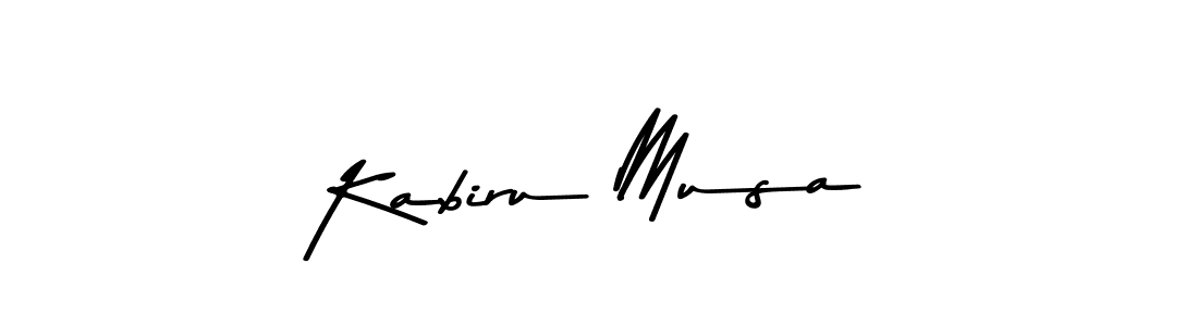 Use a signature maker to create a handwritten signature online. With this signature software, you can design (Asem Kandis PERSONAL USE) your own signature for name Kabiru Musa. Kabiru Musa signature style 9 images and pictures png