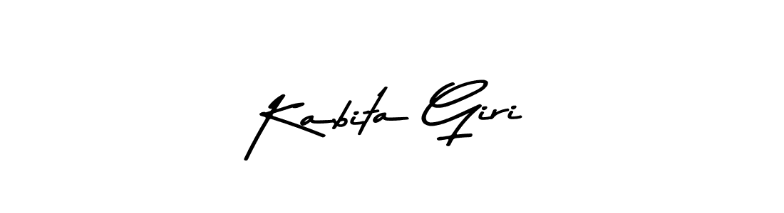 Kabita Giri stylish signature style. Best Handwritten Sign (Asem Kandis PERSONAL USE) for my name. Handwritten Signature Collection Ideas for my name Kabita Giri. Kabita Giri signature style 9 images and pictures png