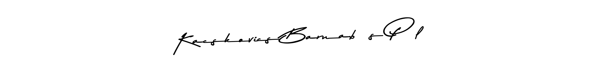 How to make Kacskovics Barnabás Pál signature? Asem Kandis PERSONAL USE is a professional autograph style. Create handwritten signature for Kacskovics Barnabás Pál name. Kacskovics Barnabás Pál signature style 9 images and pictures png