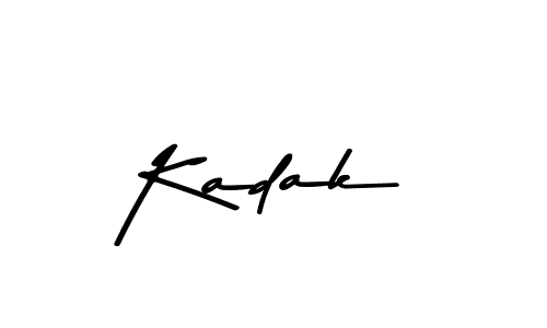 You should practise on your own different ways (Asem Kandis PERSONAL USE) to write your name (Kadak) in signature. don't let someone else do it for you. Kadak signature style 9 images and pictures png