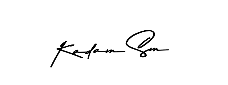 Here are the top 10 professional signature styles for the name Kadam Sm. These are the best autograph styles you can use for your name. Kadam Sm signature style 9 images and pictures png
