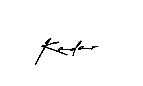 Kadar stylish signature style. Best Handwritten Sign (Asem Kandis PERSONAL USE) for my name. Handwritten Signature Collection Ideas for my name Kadar. Kadar signature style 9 images and pictures png