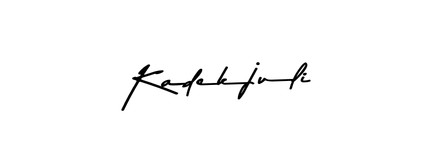 Similarly Asem Kandis PERSONAL USE is the best handwritten signature design. Signature creator online .You can use it as an online autograph creator for name Kadekjuli. Kadekjuli signature style 9 images and pictures png