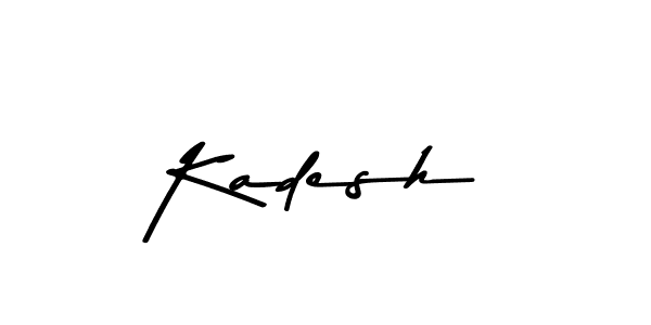 Make a beautiful signature design for name Kadesh. With this signature (Asem Kandis PERSONAL USE) style, you can create a handwritten signature for free. Kadesh signature style 9 images and pictures png