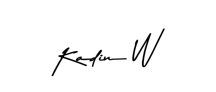 It looks lik you need a new signature style for name Kadin W. Design unique handwritten (Asem Kandis PERSONAL USE) signature with our free signature maker in just a few clicks. Kadin W signature style 9 images and pictures png