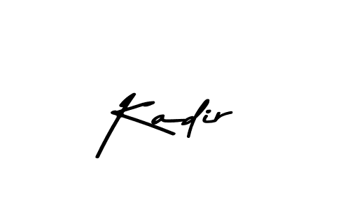 Here are the top 10 professional signature styles for the name Kadir. These are the best autograph styles you can use for your name. Kadir signature style 9 images and pictures png