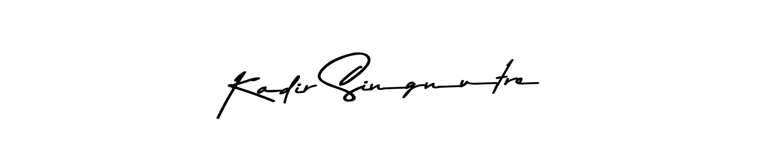 Kadir Singnutre stylish signature style. Best Handwritten Sign (Asem Kandis PERSONAL USE) for my name. Handwritten Signature Collection Ideas for my name Kadir Singnutre. Kadir Singnutre signature style 9 images and pictures png