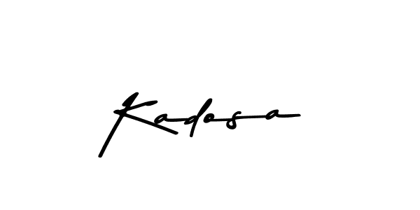 Create a beautiful signature design for name Kadosa. With this signature (Asem Kandis PERSONAL USE) fonts, you can make a handwritten signature for free. Kadosa signature style 9 images and pictures png