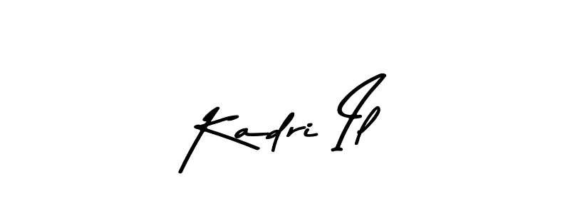 Kadri Il stylish signature style. Best Handwritten Sign (Asem Kandis PERSONAL USE) for my name. Handwritten Signature Collection Ideas for my name Kadri Il. Kadri Il signature style 9 images and pictures png