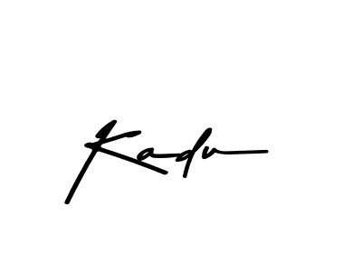 This is the best signature style for the Kadu name. Also you like these signature font (Asem Kandis PERSONAL USE). Mix name signature. Kadu signature style 9 images and pictures png