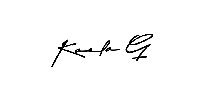 How to Draw Kaela G signature style? Asem Kandis PERSONAL USE is a latest design signature styles for name Kaela G. Kaela G signature style 9 images and pictures png