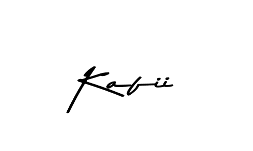 Design your own signature with our free online signature maker. With this signature software, you can create a handwritten (Asem Kandis PERSONAL USE) signature for name Kafii. Kafii signature style 9 images and pictures png