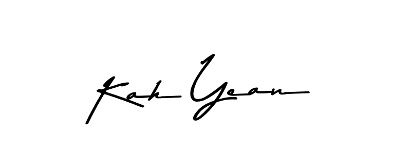 The best way (Asem Kandis PERSONAL USE) to make a short signature is to pick only two or three words in your name. The name Kah Yean include a total of six letters. For converting this name. Kah Yean signature style 9 images and pictures png