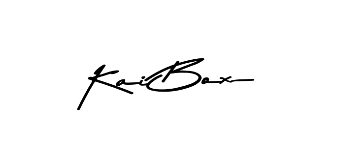 How to make Kai Box name signature. Use Asem Kandis PERSONAL USE style for creating short signs online. This is the latest handwritten sign. Kai Box signature style 9 images and pictures png